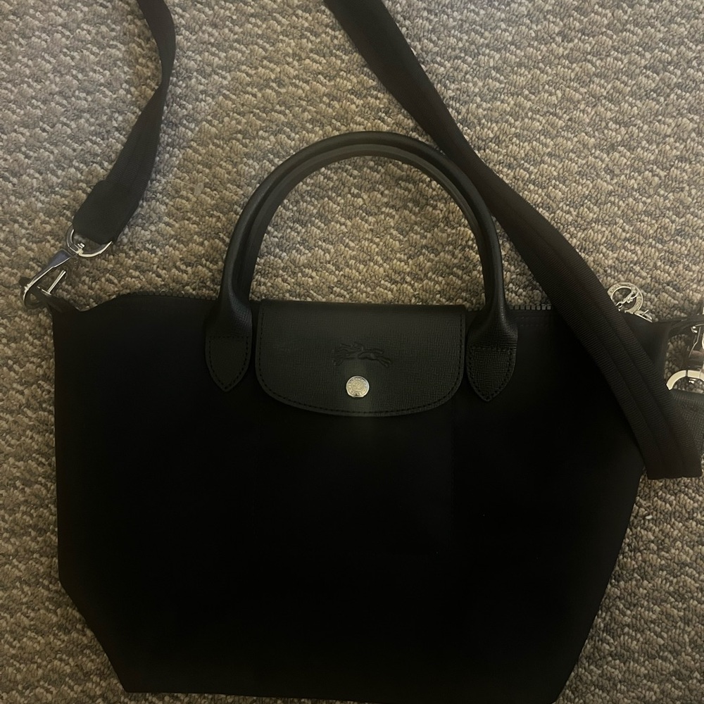 Longchamp Black Crossbody Bag